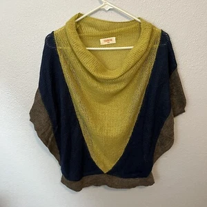 Anthropologie Raasta Colorblock Batwing Mohair Alpaca Blend Sweater Size Large - Picture 1 of 6