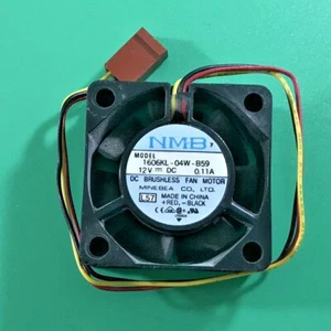 NMB 1606KL-04W-B59 BRUSHLESS BOX FAN 12VDC .11A - Afbeelding 1 van 6