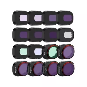 Freewell Mega 16 Pack Filters ND, ND/PL CPL Mist UV DJI Mini 4 Pro Drone Camera - Picture 1 of 3