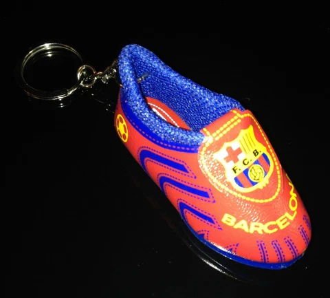 Soccer Souvenir Shoe Key-chain replica BARCELONA FC. Team- Unisex's Cover