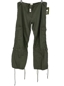 Rothco Womens Vintage Paratrooper Fatigue Pants XL Olive Drab Gorpcore Cargo - Picture 1 of 11