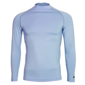 Mens Base Layer Top Long Sleeve Compression Armour Top Thermal Gym Sports Shirt - Picture 1 of 23