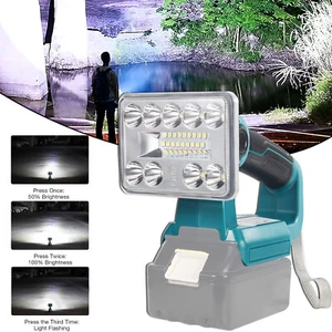 9W Jobsite Flashlight for Makita 18V Battery LED Work Light Handheld Spotlight - Picture 1 of 11