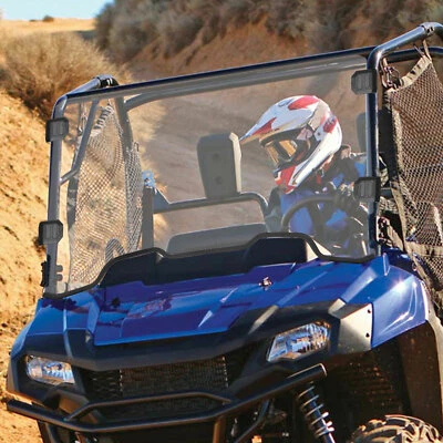 For 2014-2025 Honda Pioneer 700 /700-4 UTV Front Full Windshield Polycarbonate - Image 1 of 4