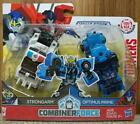 Hasbro Transformers Combiner Force Strongarm & Blue Optimus Prime Action Figure