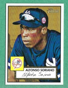 2001 Topps Heritage Baseball - Alfonso Soriano #114 Yankees - Bild 1 von 2