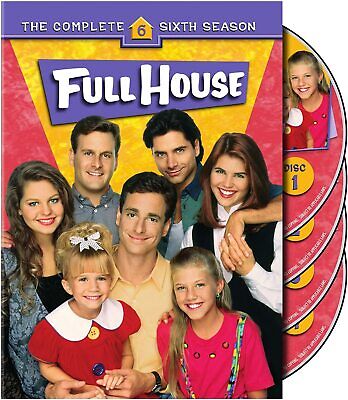 FULL HOUSE Complete Season 6 Sixth Series BRAND NEW ALL REGION UK COMPATIBLE DVD • 22.06£