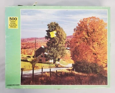 Quebra-cabeça Rainbow Works 500 peças uma casa no campo na caixa LEIA 75920-4 - Imagem 1 de 4