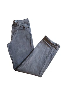 ARIZONA Slim Fit ADJUSTABLE WAIST BLACK DENIM JEANS - SIZE 12 - Picture 1 of 3