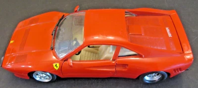 Ferrari 288 GTO CB.Car escala 1:24 vermelho fundido fabricado na Itália 7" - Imagem 1 de 4