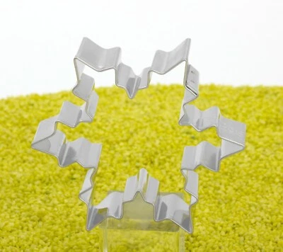 Städter Ausstecher Ausstechform Eiskristall 6 Zacken Edelstahl 8 cm  - Bild 1 von 2