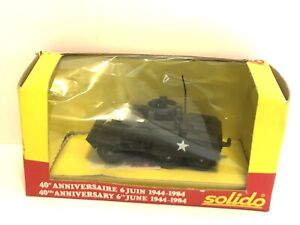 Solido US Army M20 Combat Car-Diecast 1:50 1984 WW II 40th Anniversary D-Day