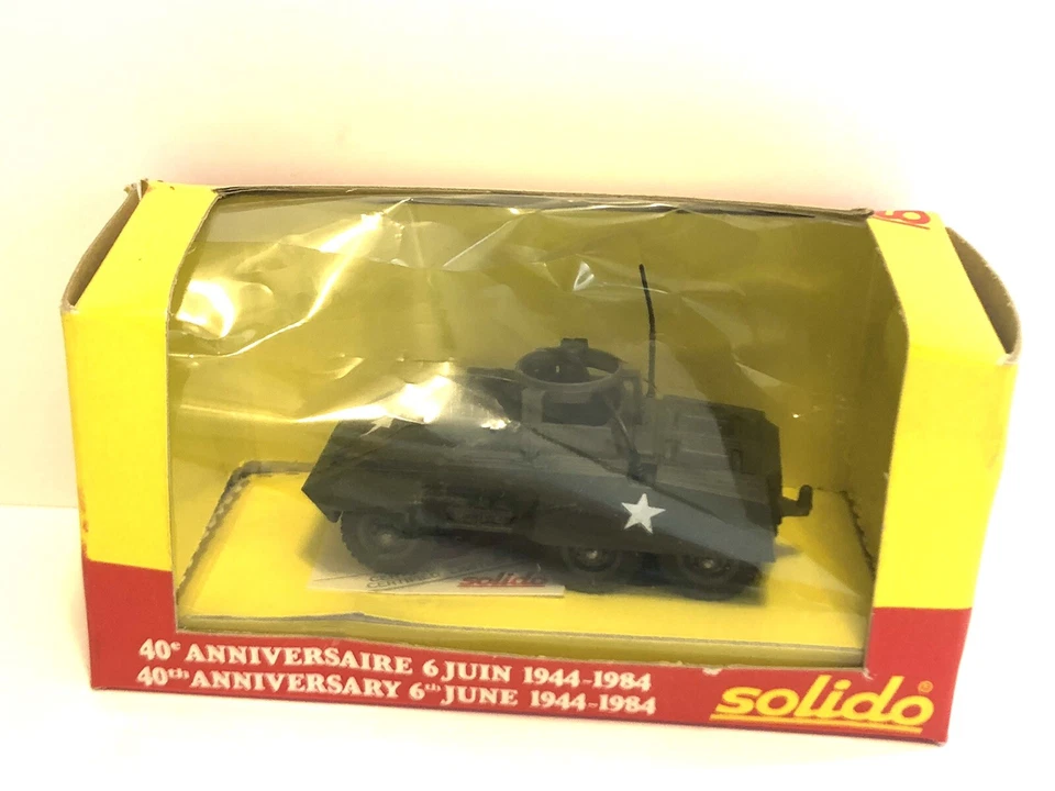 Solido US Army M20 Combat Car-Diecast 1:50 1984 WW II 40th Anniversary D-Day - Image 1 of 4
