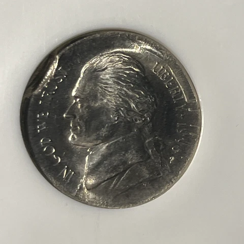 1996 P 5C ERROR BROADSTRUCK W/OBVERSE INDENT @10:00 NGC MS 64 FS PENNY Cover