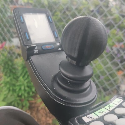 Ergo Ball- Joystick 1/4 Wheelchair Power Chair Scooter knob Replacement - Image 1 of 3