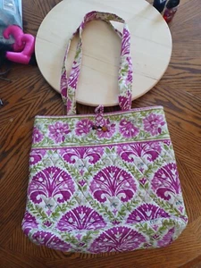 Vera Bradley Julep Tulpe Knebelverschluss Beuteltasche Handtasche Tasche nicht mehr produziert 2014 - Bild 1 von 5