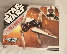 Star Wars V-Wing Starfighter Spring-Open Wings The Clone Wars Hasbro 2006 New
