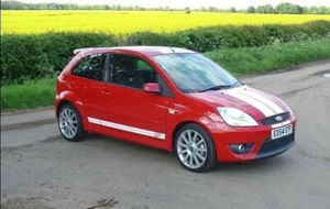 Fiesta Mk6 ST Double Side Stripes - Decals Vinyl Graphics 3dr & 5dr - Picture 1 of 3