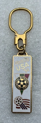 Rare keychain BULGARIA FOOTBALL UNION  FIFA WORLD CUP 1994 USA  enamel Cover