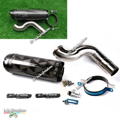 Tubo silenciador trasero sistema escape trasero para moto Kawasaki ZX6R 636 2004-2008 Foto 1 de 4
