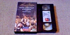 HANS CHRISTIAN ANDERSEN UK VHS PAL WH SMITH EXCLUSIVE VIDEO 1995 Danny Kaye - Picture 1 of 2