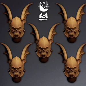 Ebonthorn Drakhuls Type 4 - Miniature Heads | 32mm Bits Warhammer Vampire Sigmar - Picture 1 of 3