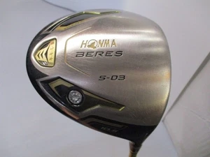 HONMA GOLF BERES S-03 DRIVER 10.5deg Flex-R 3S ARMRQ8 45 No H/C Tariff Included - Picture 1 of 6