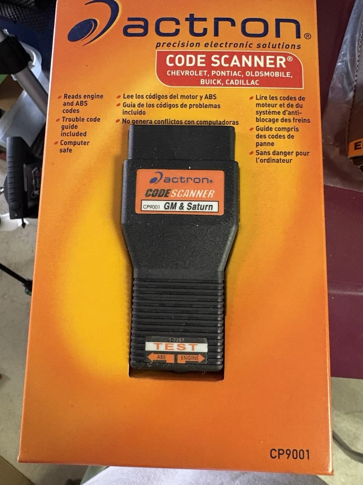Actron Precision Electronic Solutions сканер кода Chevy Pontiac Buick Cadillac - Изображение 1 из 1