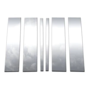 6pc Stainless Pillar Post Covers fits 18-22 Lincoln Navigator by Brighter Design - Picture 1 of 4