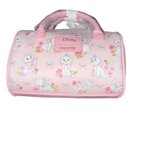 Loungefly Disney The Aristocats Marie Floral Crossbody Bag Pink/White detachable - Picture 1 of 5
