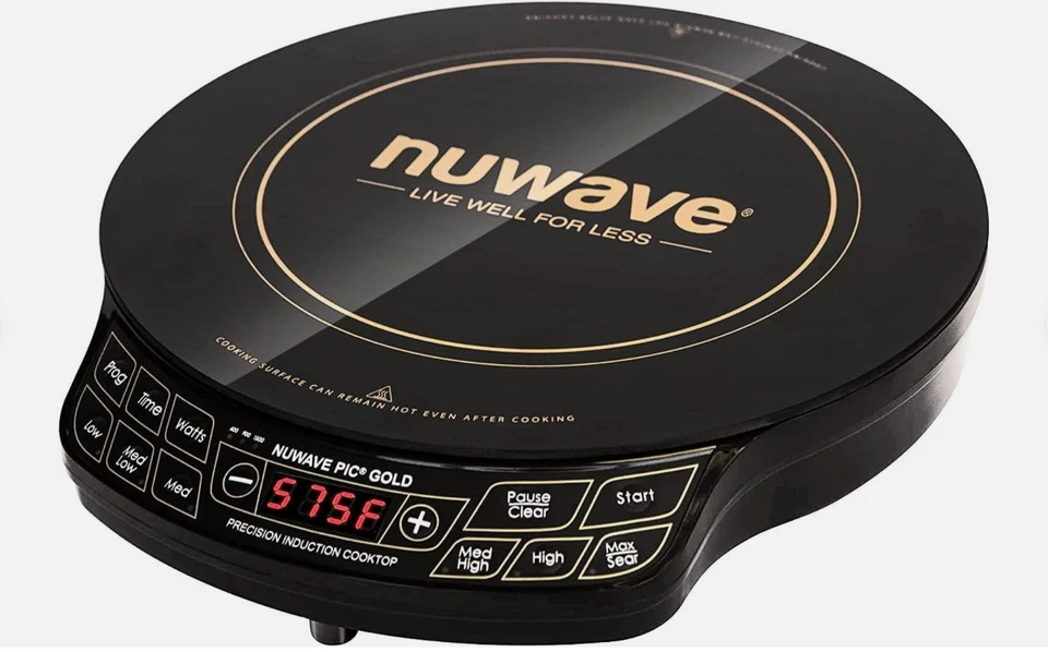 Precision Nuwave 30211 BR PIC Gold Portable Precision Induction Cooktop * NEW - Image 1 of 4