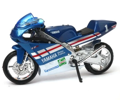 Yamaha TZ250M 1994 Japanese Sports Motorcycle Bike Model Toy Diecast 1:18 Welly - Image 1 of 4