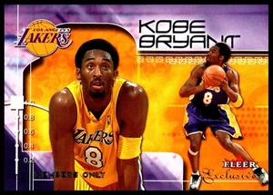 Kobe Bryant 2001-02 Fleer Exclusive Members Only #115 Los Angeles Lakers - Picture 1 of 2