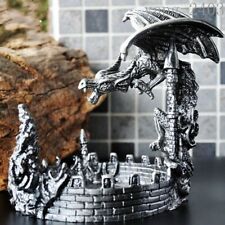 Game of Thrones Ashtray Drogon Statue zn-mg Alloy Gift Metal Painted Display