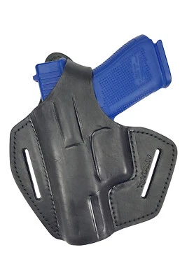 BXLi Leather Holster fits Glock 19, 23, 32 black left-handed VlaMiTex - Image 1 of 4