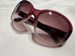 Prada Pink Gradient Round Lens Sunglasses  - Picture 1 of 11