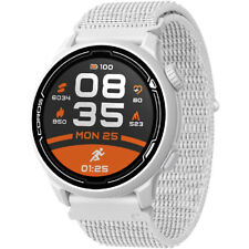 COROS PACE 2 Premium GPS Sport Watch BIANCO con cinturino in NYLON