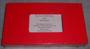 Dave Webb Story and Hot Shield VHS Victorville, CA USA Fire Fighting Equipment - Picture 1 of 1