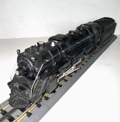 LIONEL POSTWAR O GAUGE 2056 HUDSON STEAM LOCO & 6466WX WHISTLE TENDER-WORKS - Image 1 of 4