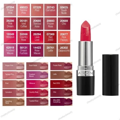 Avon Ultra Creamy Satin Lipstick, Choose Your Shade, Discontinued From Avon - Image 1 of 4