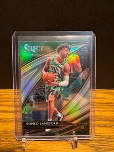 2019 Panini Prizm Select Romeo Langford Rookie #245 Courtside Silver RC SP QTY - Picture 1 of 3