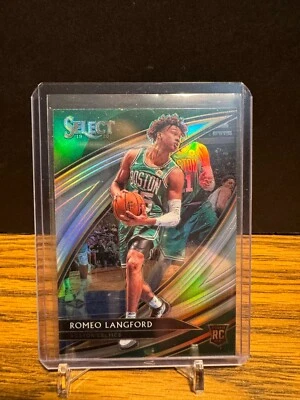 2019 Panini Prizm Select Romeo Langford Rookie #245 Courtside Silver  RC SP QTY - Image 1 of 3