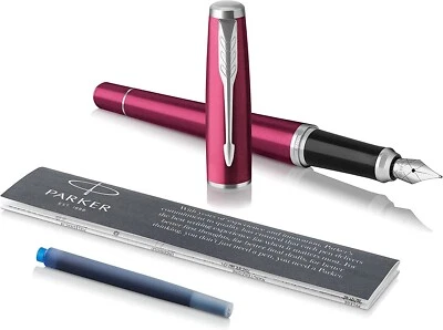 Pluma Estilográfica Parker Urban Vibrante Rosa Magenta Fina Pt Nueva En Caja 1975476 Foto 1 de 4