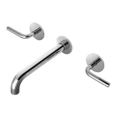 Waterworks 07-18488-48239 Flyte Grifo de baño montado en la pared NÍQUEL ¡Nuevo en caja! Foto 1 de 4