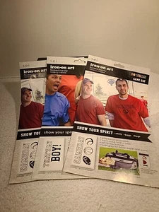 S▪︎E▪︎I Iron-on Art GO TEAM GAME DAY Lot Of 3- 2 "GAMEDAY" & 1 "THAT'S MY BOY" - Picture 1 of 11