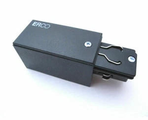 Alimentación Erco 79321 para carril eléctrico 3 fases en negro SL izquierdo - Imagen 1 de 1