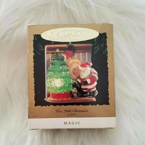 1995 Hallmark Keepsake Magic Wee Pequeño adorno de luz de Navidad - Imagen 1 de 7