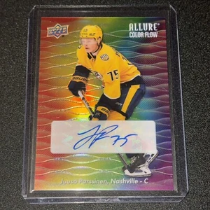 Juuso Parssinen Nashville Predators 23-24 NHL Allure Color Flow Rainbow Auto - Picture 1 of 3