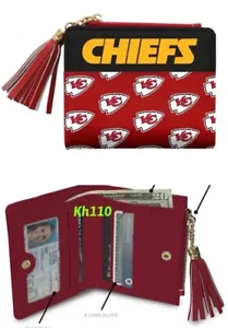 NFL Kansas City Chiefs Print Logo Organizer Wallet - Picture 1 of 6
