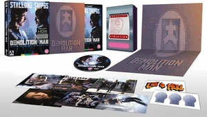 DEMOLITION MAN (Sylvester Stallone Sandra Bullock) New 4k Ultra HD Ltd Edition - Picture 1 of 2